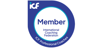 International Coaching Federation certified coach logo.