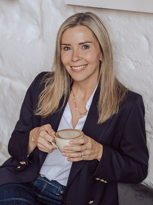 Sophie, HR advisory and executive coaching founder, smiling